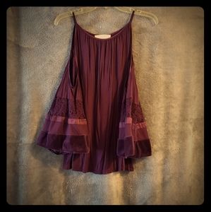 Loft brand cold shoulder top size xl